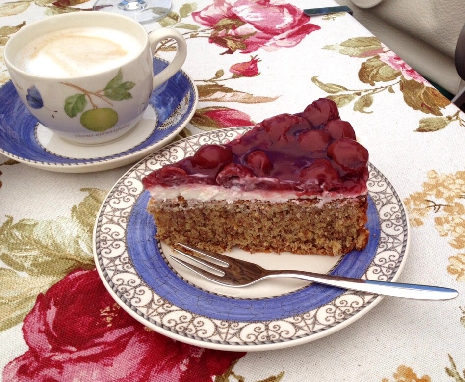 Kirsch-Mascarpone Torte ohne Mehl