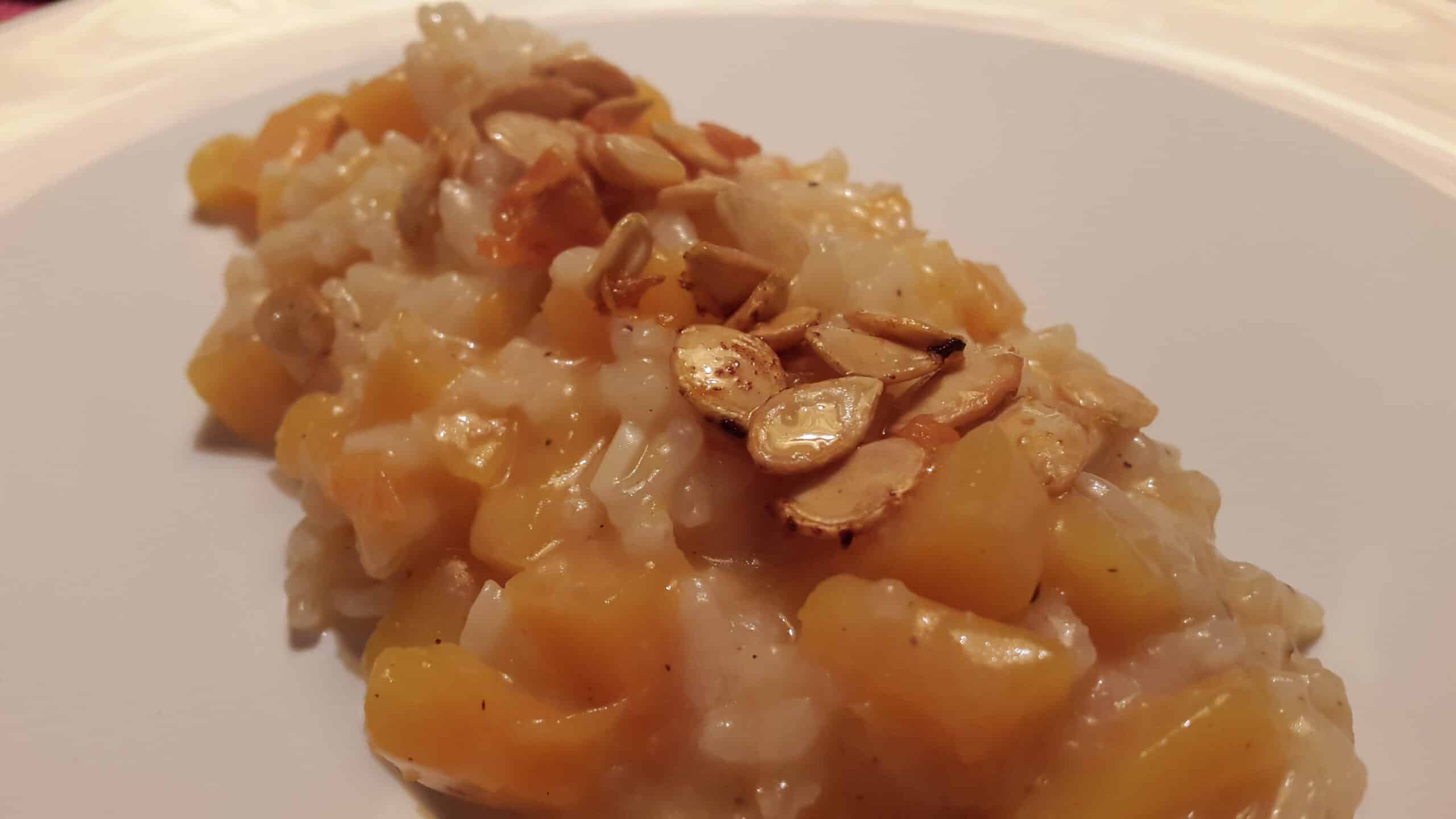 Kürbis-Risotto