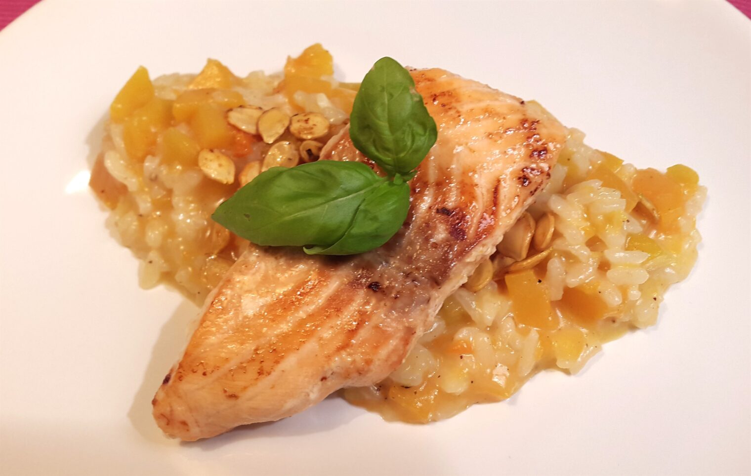 Kürbis-Risotto