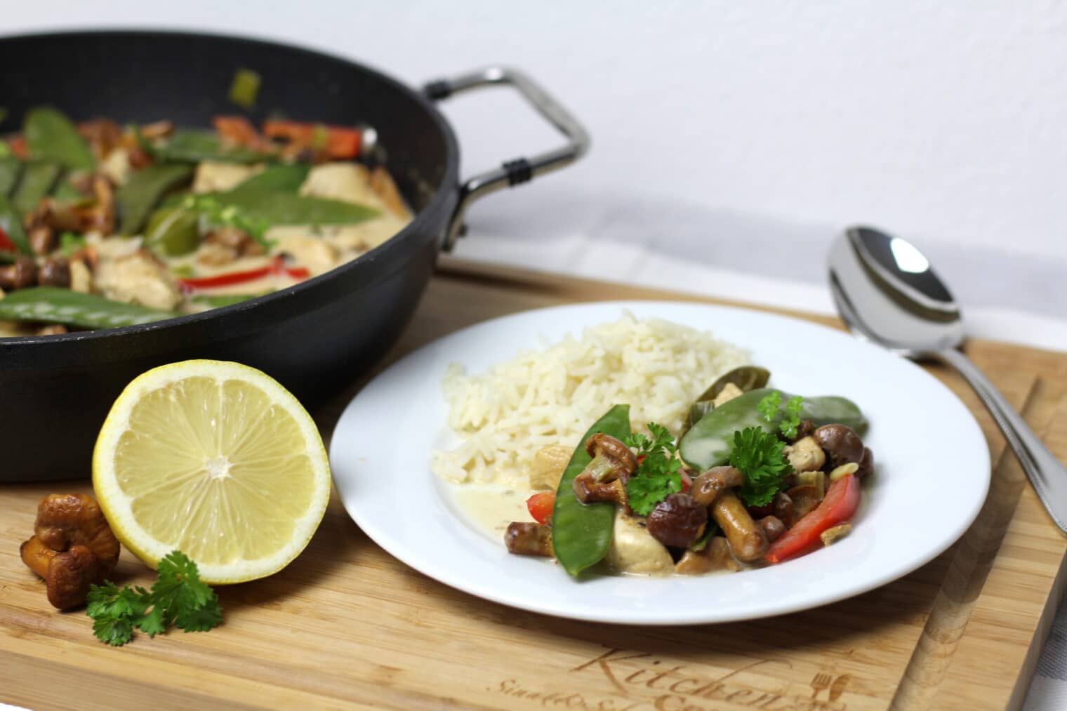 Pfifferling-Curry