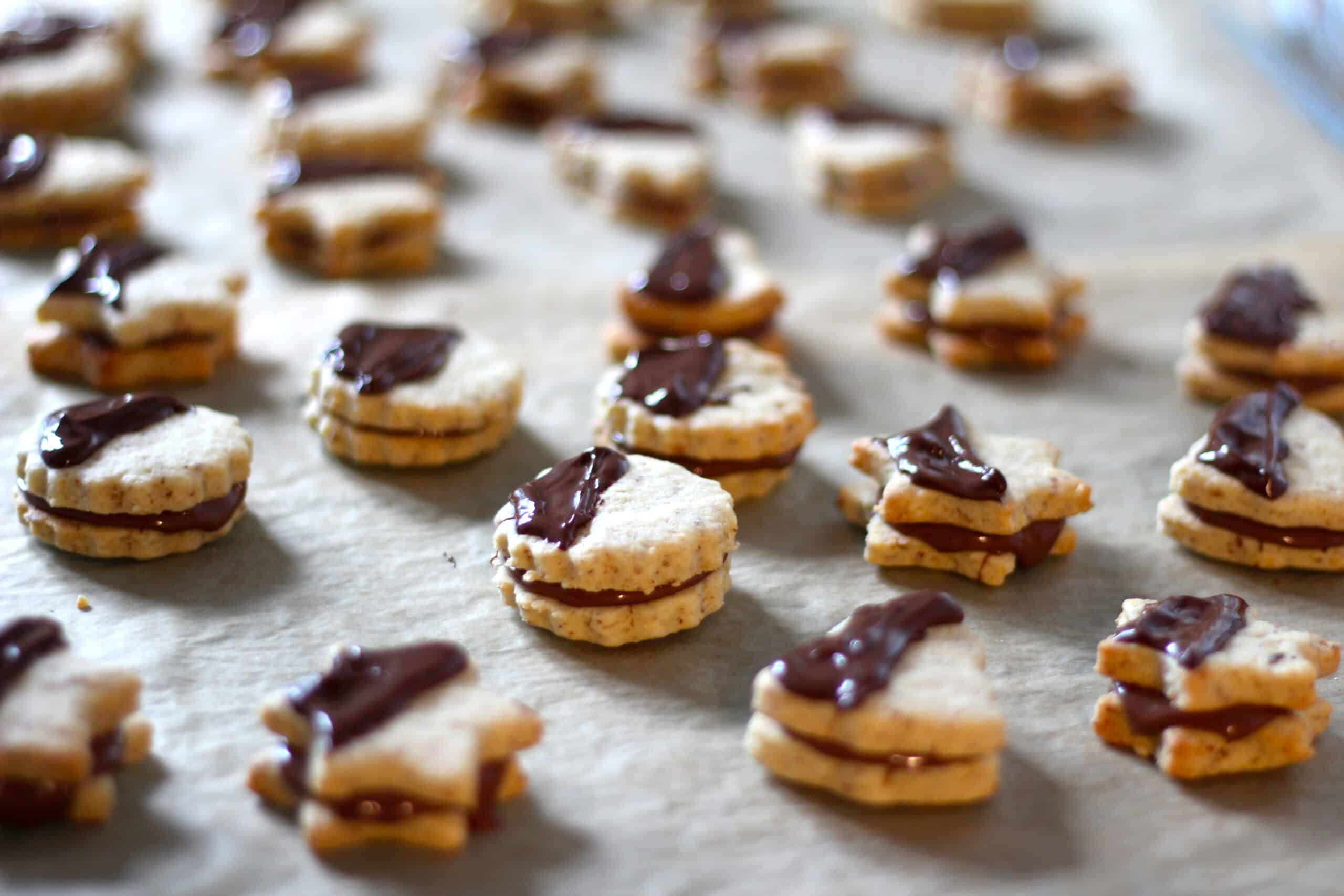 Nuss-Nougat Taler