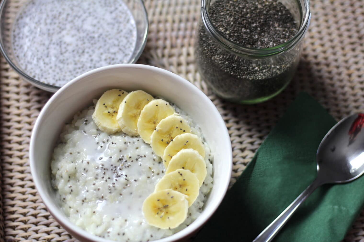 Sticky Rice mit Chia